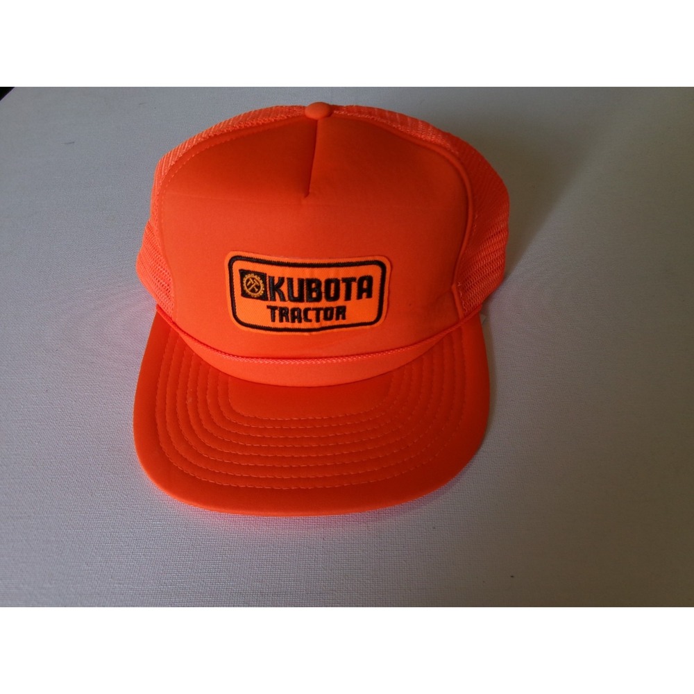 KUBOTA TRUCKER ROPE 00S   SNAPBACK BEACH   GOLF HAT CAP VINTAGE DEADSTOCK M4